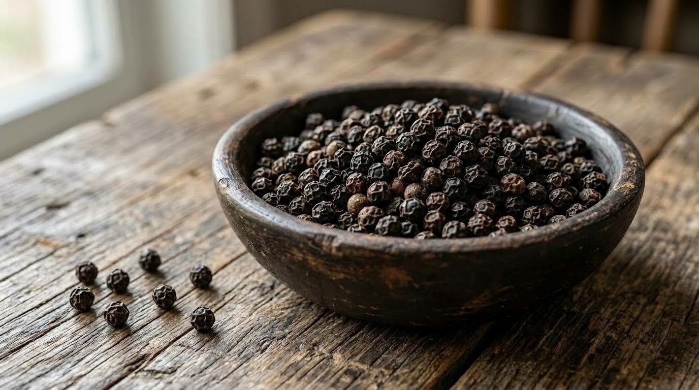 Black Peppercorns